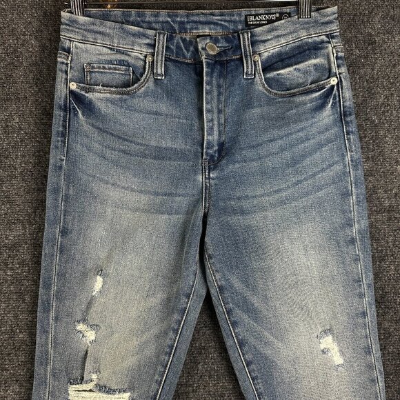 BlankNYC Jeans Womens 27 The Great Jones High Rise Skinny Cotton Stretch Pockets - Picture 2 of 11